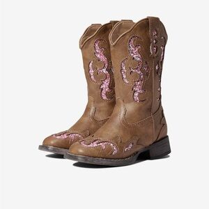 Roper Kids Glitter Gypsy Little Girls Cowboy Boots